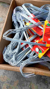 hemat 30 pcs hanger baju Stainles 1 set 10 pcs bahan kawat stainles warna