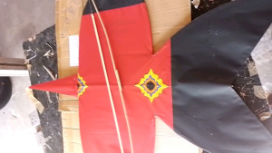 ว่าวจุฬาพร้อมธนูสูง1เมตร