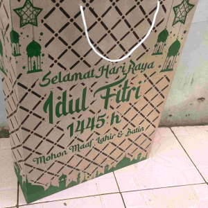 Paper Bag Hari Raya Idul Fitri 2024 Ukuran XL 30×40 cm