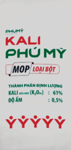 Phân bón KALI Bột - Phú Mỹ (chiết lẻ từ bao 50kg)
