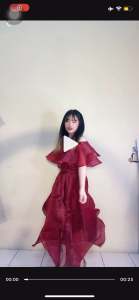 Gaun Pesta Ovellina Organza Wanita Casual | Gaun Bridemaids | Acara Natal Promnight Kondangan Birthday Party