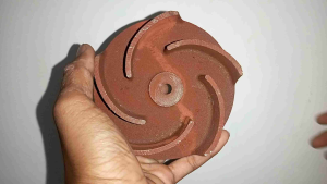 Kipas Impeller Alkon Disel SNB 50 5 Daun Bahan Besi Cor Untuk Pompa Air Irigasi Sawah