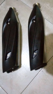 KNALPOT STANDAR RACING SUARA NGEBAS BULAT ALL MOTOR MATIC 110-250 CC SILINCER ONLY INLET 50 MM