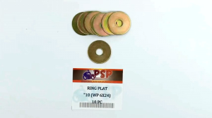 Ring Plat "10 (WP 6 X 24) Harga Per Pak Isi 10 - Reng Plate Pelat Washer Kunci 10 Diameter 6mm x 24mm Tebal 1mm