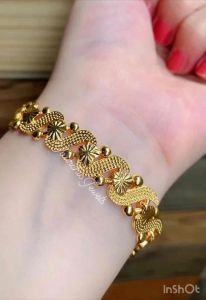 GELANG XUPING GOLD PLAT HONKONG UKIR XUPING ANTI KARAT FASHION WANITA 2024