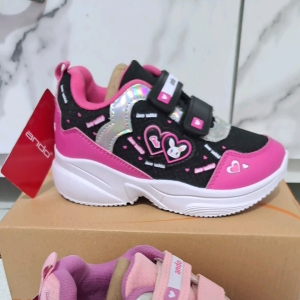 Sepatu sekolah anak ANDO Rabbit & Febe & Annasya  VELCRO sz 29-32