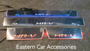 HONDA HRV 2015-2024 (plug & play) LED Side Door Step Moving Door Scuff Running LED Sill Plates