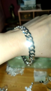 Men's Silver 10m Flat Bracelet: A Casual Fashion Accessory