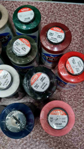 Apple thread 3000 tct 120 - Sinulid sold per cone