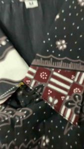 Kemeja Batik Solo Pria Lengan Panjang SONGO LANGIT Slimfit Katun Sanforis Premium