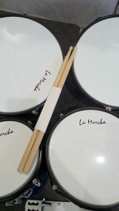 La Marcha Quadro 4 pcs Marching Drums with Harness size 8" 10" 12" and 13"