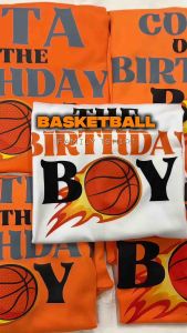 [INNOCENTTEES]  BASKETBALL FAMILY - ORANGE  II FAMILY TSHIRT II KIDS TO ADULT