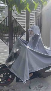 Áo mưa choàng đại cánh rơi 1 người 2 người đi xe máy hàng Việt Nam chất lượng cao siêu to rộng