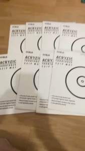 แผ่นอะคริลิครองแผ่นเสียง Goka Acrylic LP Slip Mat