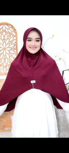 Hijab Eljiso instan Sahira Pet - Jersey premium nyaman dan lembut