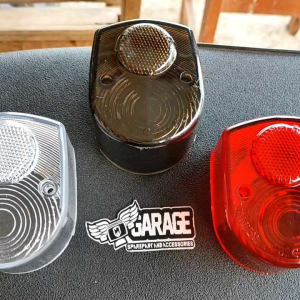 Mika Lampu Stop C70: 3 Warna Merah Bening Hitam Smoke