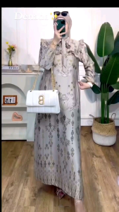DENADA DRESS | GAMIS DI*R SILK ORY | GAMIS WANITA | DRESS TERBARUGAMIS WANITA PREMIUM | GAMIS WANITA TERBARU | GAMIS ELEGANT MEWAH | GAMIS WANITA MODERN | BATIK PUTRI NURMA