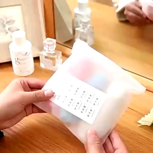 Set 3 Lọ Chiếc Mỹ Phẩm Du Lịch Đựng Dầu Gội Sữa Tắm Lotion Toner 60ml - Túi Chiếc Du Lịch Dã Ngoại