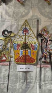 Wayang Kertas Paket 5 Wayang 6 Wayang dan Gunungan