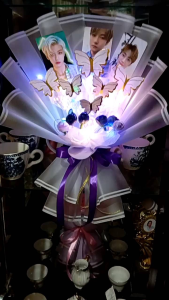 (READY )Buket Foto Kupu-Kupu LED Cocok Untuk Acara Wisuda/ Annyversary/Ulangtahun/dan Perayaan lainya