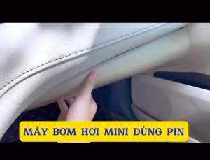 Máy bơm hơi lốp ô tô xe máy xe đạp KHÔNG DÂY cầm tay đồng hồ điện tự thông minh hiển thị áp suất lốp Carsun C3106