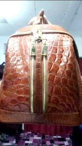 Tas Wanita Model Ransel Punggung Kulit Buaya