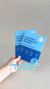 Baby Laundry Detergent Sheet | Laundry Sheet | Travel Laundry Detergent | Baby Detergent Laundry |Baby Washing Detergent