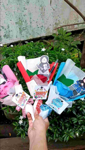 Buket Bunga mawar mini Hari Guru Bonus Pena// kode (BBFS)