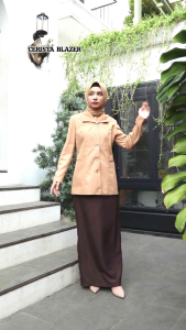 Seragam Pramuka guru/pembina set Rok span