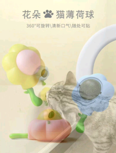 [CATNIP] CỎ MÈO BẠC HÀ DÁN TƯỜNG HÌNH BÔNG HOA - KẸO CATNIP HOA