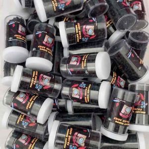 Pelet Virus Fajar Arief Pakan Ikan Channa Blue Pulchra Cup 13gram