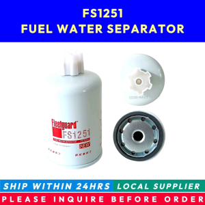 FS1251 FUEL/WATER SEPARATOR 3286503 FUEL FILTER FF42000 FF5047 [M16 X 1.5-6H INT ] [LOCAL STOCK. READY TO SHIP WITHIN 24HRS.] CROSS-REFERENCE Baldwin BF1226 Cummins 3286503 3843760 3903202 3931062 3931064 Donaldson P550248