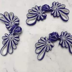 5 Nút Tàu Kiểu Đuôi Công Kết Sườn Xám Trung Hoa Áo Kiểu