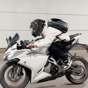 LOY StarkGaze H Led Knight Backpack Bag With Heart Waterproof Highlight Led Motorcycle Full Helmet Rider