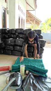 Kasur busa lipat 120x180x3cm FREE BANTAL & GULING