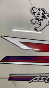 Bộ tem honda Astrea hàng nhập Thái Lan chất lượng cao dành riêng cho dòng xe này tem in lụa màu sắc cực đẹp và bềngiá bán cực tốt bán lẻ như bán sỉ