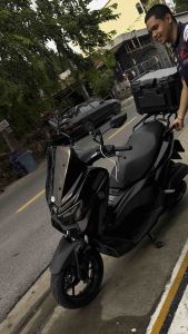 🔥KPM🔥แร็คท้าย 𝙉𝙢𝙖𝙭𝟭𝟱𝟱 ปี𝟮𝟱 * Rack Nmax2025 สีพาวเดอร์โค้ด แข็งแรง หนาๆ