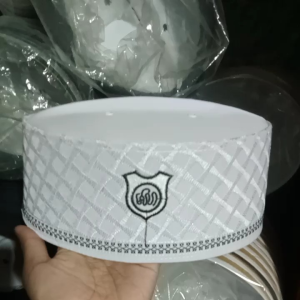 PROMO!! PECI KOPIAH ASSAGOFAH TERBARU - KOPYAH HAJI PUTIH