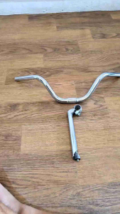 《TERMURAH》Stang Sepeda Mini Handlebar Stem Leher Tiang Setang Minion City Bike Handlebars Sepeda Keranjang / Touring Pacific Atlantis