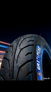 GritTread Premium Motorcycle Tires Tubeless 8PR Durable Quality Strong Road Grip Reliable Performance Sizes 80/80-14 90/80-14 100/80-14 with Free Tire Sealant and 5pcs Led Strip Lights GRITTREAD premium tires 55% Natural Rubber Grip maganda ang kapit and