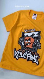 Kaos Anak Laki-Laki Usia 1-12 Tahun & Baju Anak Bahan Katun 30s