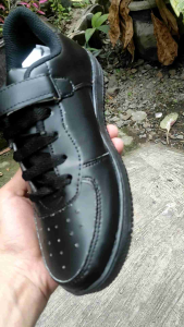 ZDM Sneakers 36-40 Cassual Pria & wanita Hitam Putih FREE BOX