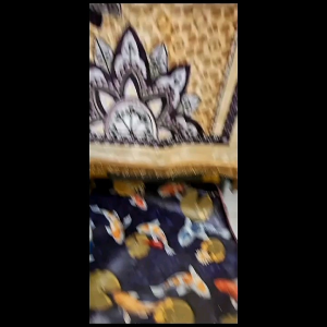 Sajadah turki rumbai tebal anti slip warna randoom