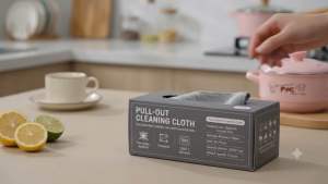 Reusable Microfiber Cleaning Cloth (20 pcs/ Box) / Super Absorbent Lint-free Scratch-Free & Quick Dry Cleaning Cloth/ Multi-Purpose for Kitchen Bathroom Car Glass & Household Cleaning/ 4 Colours (Grey Pink Blue & Green)