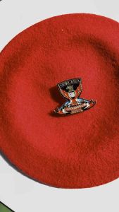 Baret Grib jaya / baret camel / baret merah / topi grib hercules / Gerakan Relawan Indonesia Bersatu Jaya / baret ormas / baret wool premium