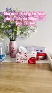 Combo 10 Gói Khăn giấy ăn rút lụa silkwell 280 tờ siêu dai mềm mịn