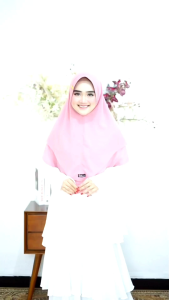 Khimar Ceruty 2layer Hijab Ceruti Babydoll Polos Jumbo Wachijab