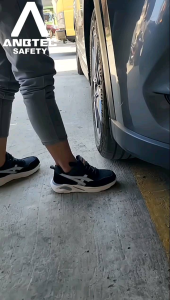 Sepatu Safety Original ANBTEC Pria Sneaker Japan Sport Ujung Besi Anti Smash Anti Paku Outdoor Original EXPOR JEPANG