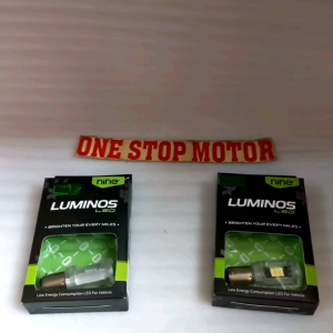 LAMPU STOP REM LED NINE S25 GS1 BAYONET 16 MATA NON STROBO / TIDAK KEDIP ORIGINAL ASLI LUXIMOS