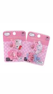 Sanrio กิ๊บแฟชั่นงานการ์ตูนSanrio แพ็ค 2 ชิ้น มีคิตตี้ มายเม คุโรมิ ชินาม่อน พร้อมส่งในไทย